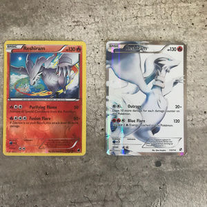 Set of two Reshiram Pokemon Cards!!!